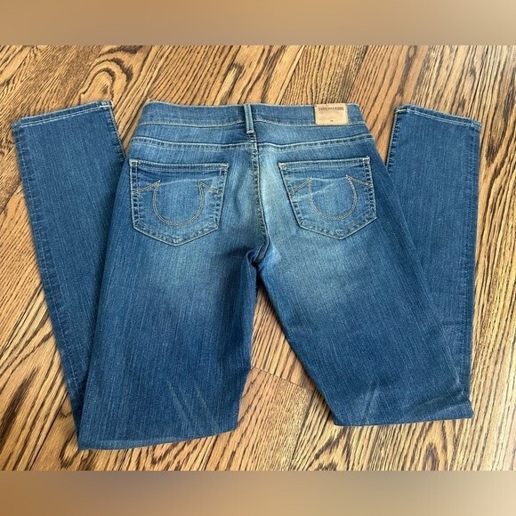 True Religion Victoria Skinny Cigarette Jeans Size 26 - Picture 3 of 6